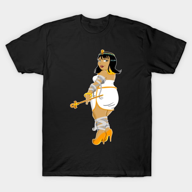 Cleopatra Mummy T-Shirt by scoffin